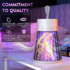 Eco Friendly Electronic LED Mosquito Killer Machine Trap Lamp PACK OF 2