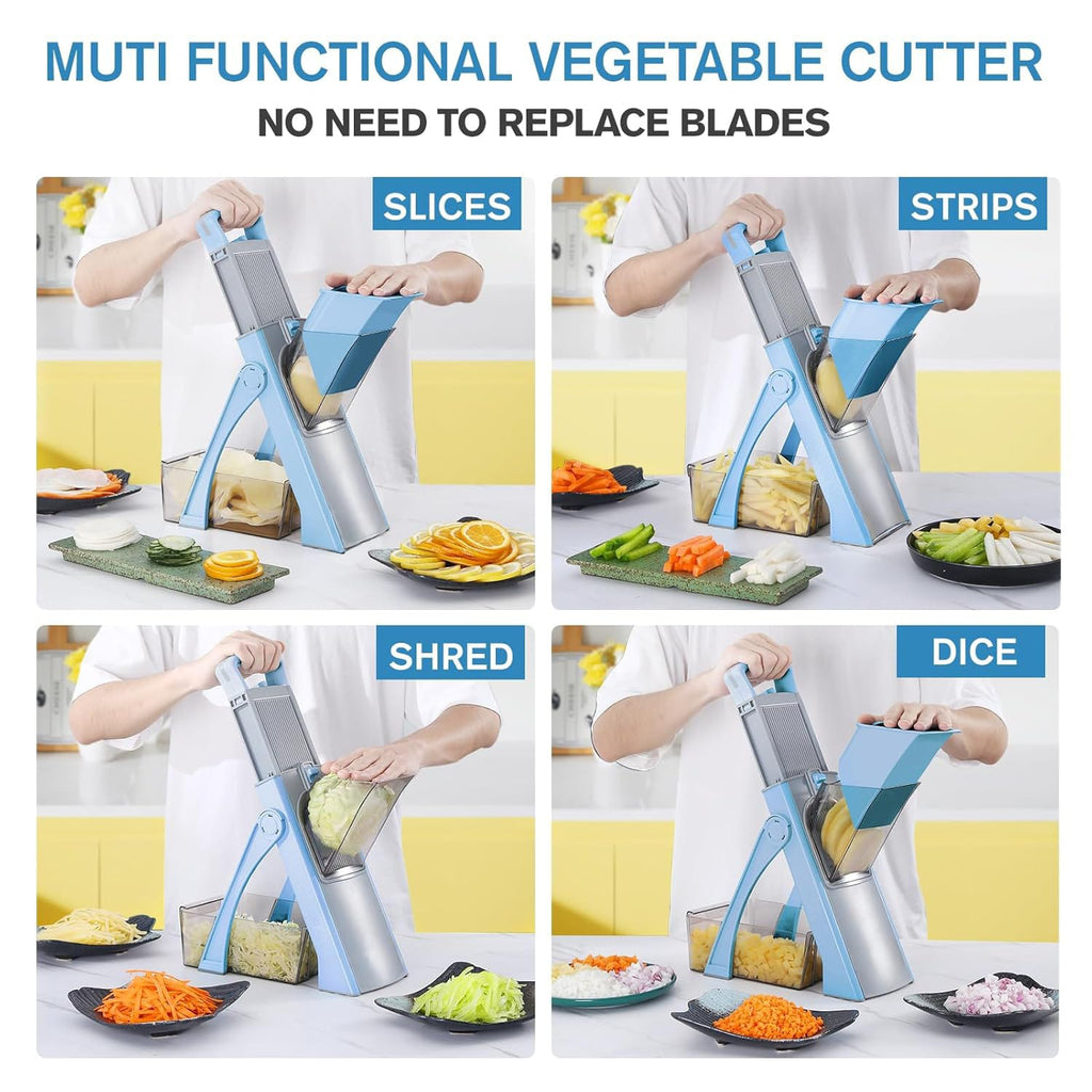 Vegetable Chopper Slicer for Kitchen(random color) - CL-VI-1159