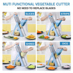 Vegetable Chopper Slicer for Kitchen(random color) - CL-VI-1159